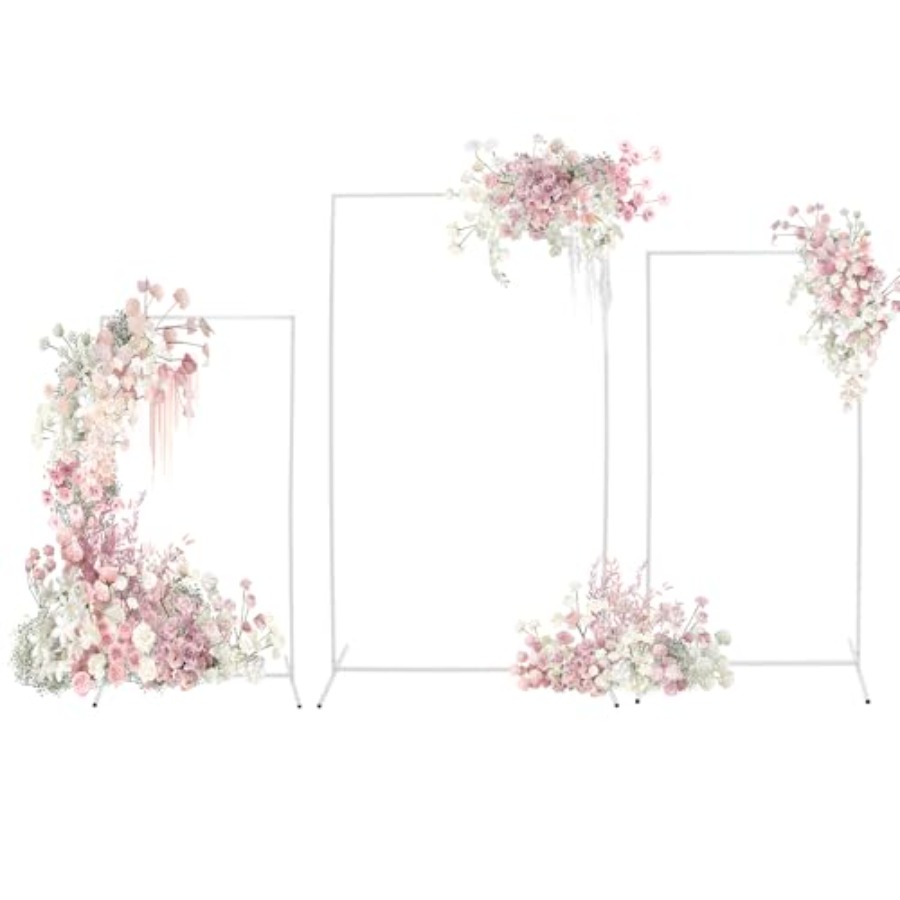 Wedding Balloon Arch - Juego de 3 soportes para arcos