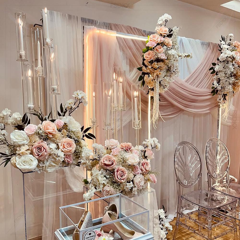 Cortinas de fondo de cortinas  - Wedding Backdrop Curtain reseña y precio
