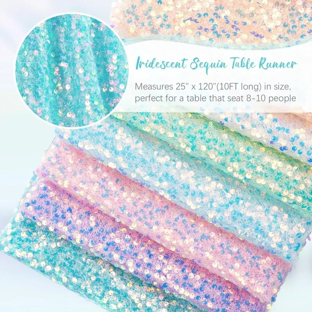 Caminos de Mesa Decorativos co - Table Runner Sequin reseña y precio