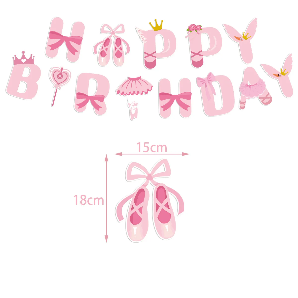 Bailarina rosa Ballet niña Fel - Confetti Balloon Set reseña y precio