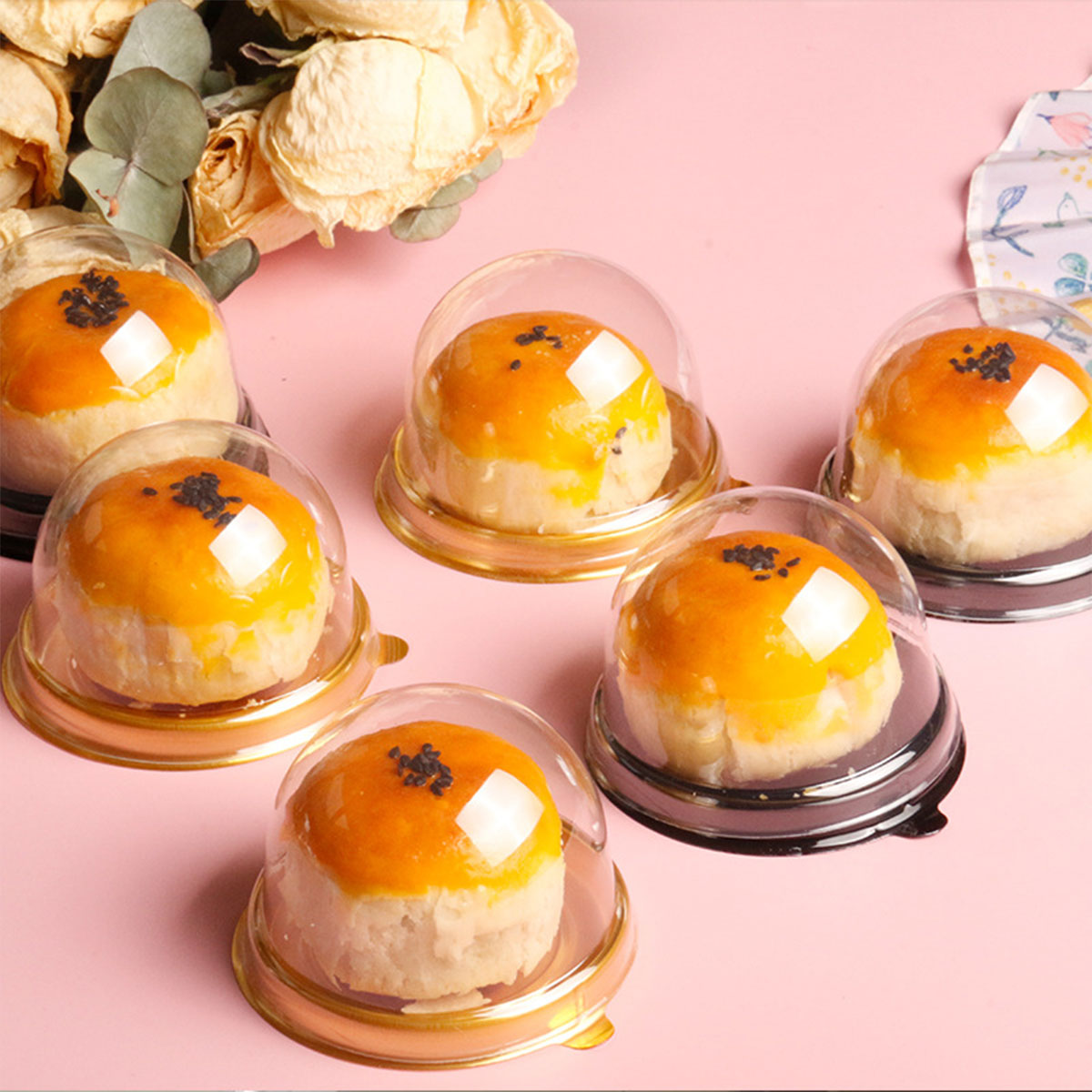 Caja transparente para postres - Wedding Packaging reseña y precio