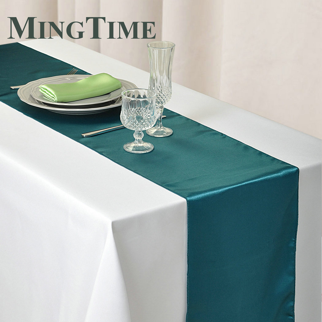 Camino de mesa de satén 30 cm  - Table Runner Sequin reseña y precio
