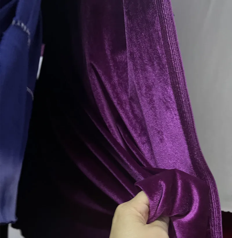 Tela de terciopelo suave de co - Wedding Backdrop Curtain reseña y precio