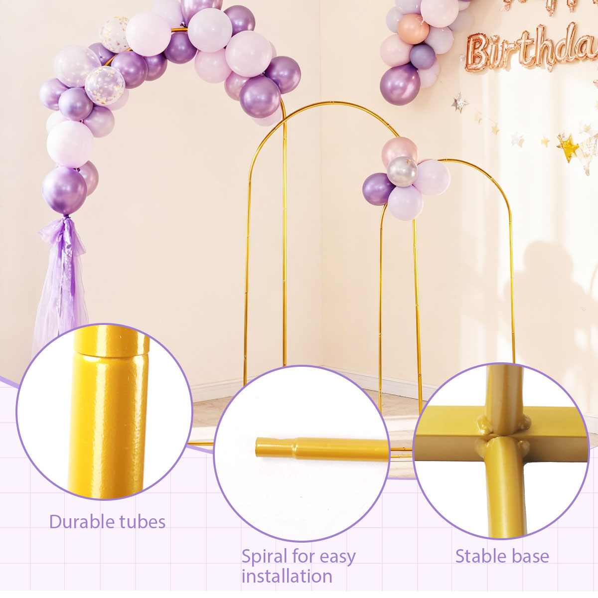 Paquete de 3 kits de arco de m - Wedding Balloon Arch reseña y precio
