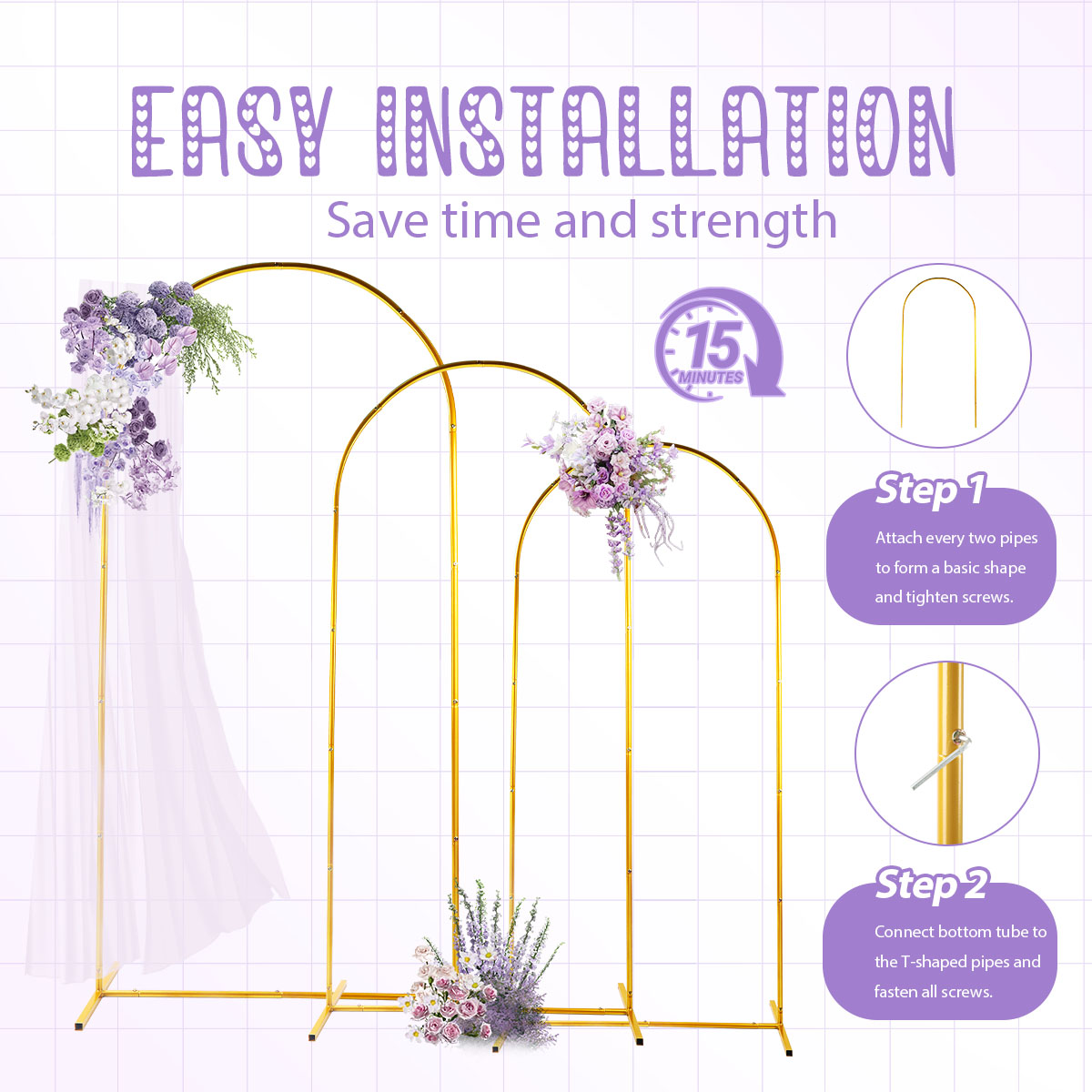 Paquete de 3 kits de arco de m - Wedding Balloon Arch reseña y precio
